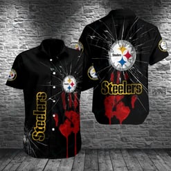 Pittsburgh Steelers Button Shirt BB143