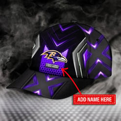 Baltimore Ravens Personalized Classic Cap BB87