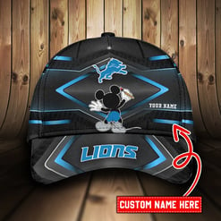 Detroit Lions Personalized Classic Cap BB406