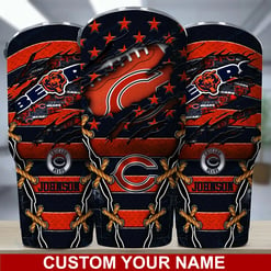 Chicago Bears Personalized Tumbler BG05