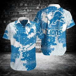 Detroit Lions Button Shirt BB213