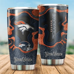 Denver Broncos Personalized Tumbler BG214