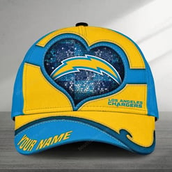 Los Angeles Chargers Personalized Classic Cap AZCCAP205