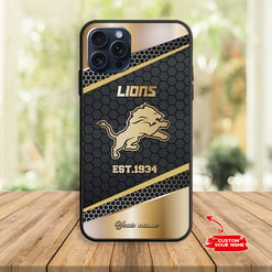 Detroit Lions Personalized Phone Case BGPC719