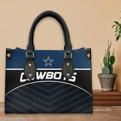 Dallas Cowboys Personalized Leather Hand Bag BB129