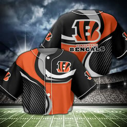 Cincinnati Bengals Crop Top Baseball Jersey 79