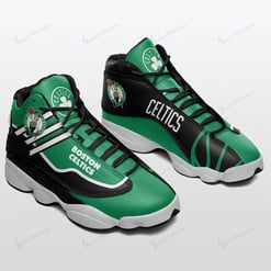 Boston Celtics Personalized AJD13 Sneakers BG10