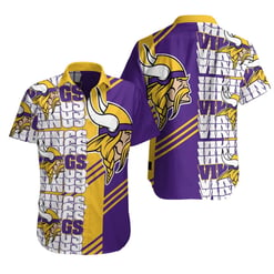 Minnesota Vikings Button Shirt BB732