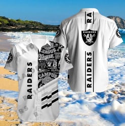 Las Vegas Raiders Button Shirt BB757