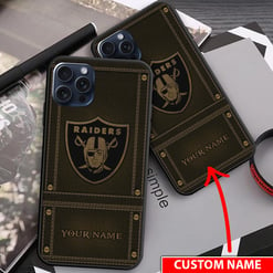 Las Vegas Raiders Personalized Phone Case BGPC337