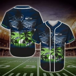 Seattle Seahawks Baseball Jersey BG848