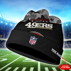 San Francisco 49ers Personalized Wool Beanie 75