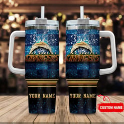 Los Angeles Chargers Personalized Limited Edition Sport Fan Gift 40oz Tumbler AZC40OZT096