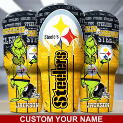 Pittsburgh Steelers Personalized Tumbler BG114