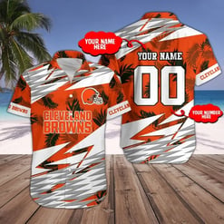 Cleveland Browns Personalized Button Shirts BG131