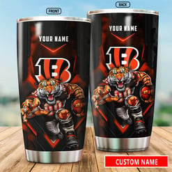 Cincinnati Bengals Personalized Tumbler BGTUM692