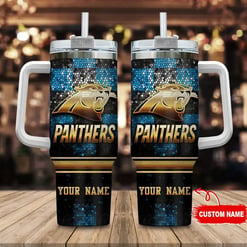 Carolina Panthers Personalized Limited Edition Sport Fan Gift 40oz Tumbler AZC40OZT083