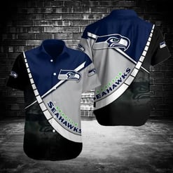 Seattle Seahawks Button Shirt BG787