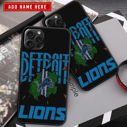 Detroit Lions Personalized Phone Case BGPC427