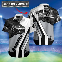 Las Vegas Raiders Personalized Button Shirts BG38