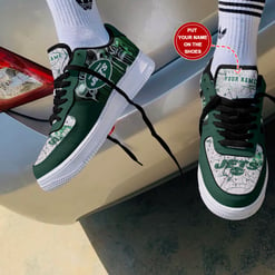 New York Jets Personalized AF1 Shoes BG190