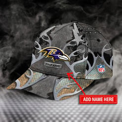 Baltimore Ravens Personalized Classic Cap BG926