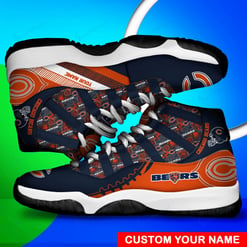 Chicago Bears Personalized AJD11 Sneakers BG155