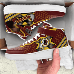 Washington Redskins High AF1 Sneakers BG48