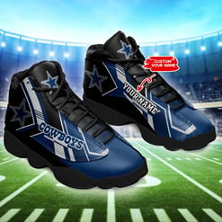 Dallas Cowboys Personalized AJD13 Sneakers BG174