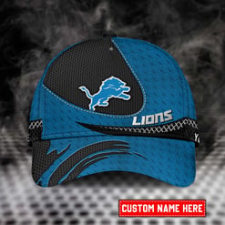 Detroit Lions Personalized Classic Cap AZCCAP007