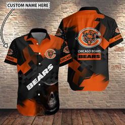 Chicago Bears Personalized Button Shirt BB335