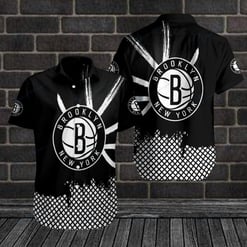 Brooklyn Nets Button Shirts BG40