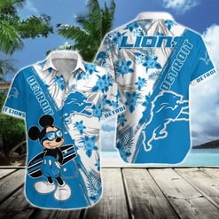 Detroit Lions Button Shirt BG820