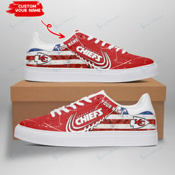 Kansas City Chiefs Personalized SS Custom Sneakers BG130