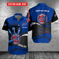 Buffalo Bills Personalized Button Shirt BG668