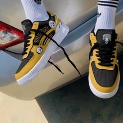 Pittsburgh Steelers AF1 Shoes BG79