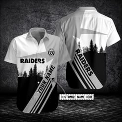 Las Vegas Raiders Personalized Button Shirt BB867