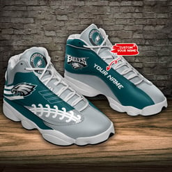 Philadelphia Eagles Personalized AJD13 Sneakers BG192