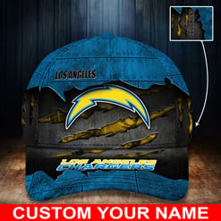 Los Angeles Chargers Personalized Classic Cap BG307