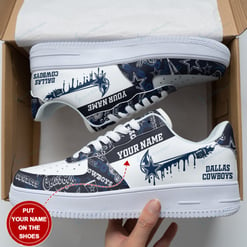 Dallas Cowboys Personalized AF1 Shoes BG137