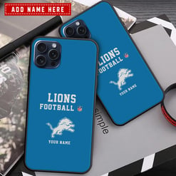 Detroit Lions Personalized Phone Case BGPC275