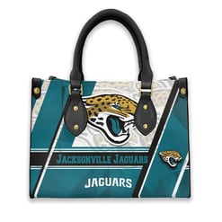 Jacksonville Jaguars Leather Hand Bag BBLTHB704