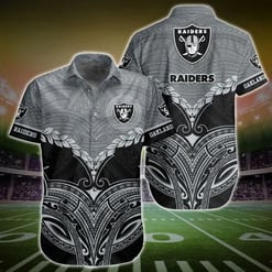 Las Vegas Raiders Button Shirt 066