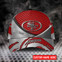 San Francisco 49ers Personalized Classic Cap AZCCAP026