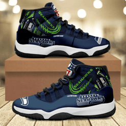 Seattle Seahawks Personalized AJD11 Sneakers BG212