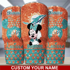 Miami Dolphins Personalized Tumbler BG393