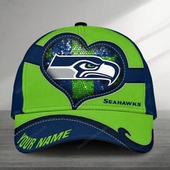 Seattle Seahawks Personalized Classic Cap AZCCAP216