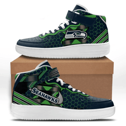 Seattle Seahawks High AF1 Sneakers BG45