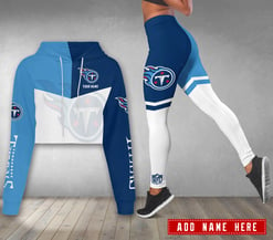 Tennessee Titans Personalized Combo Croptop Hoodie And Leggings AZCLG087+AZC2CHD087