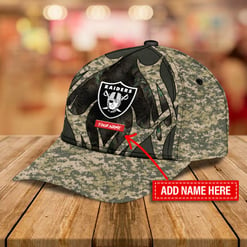 Las Vegas Raiders Personalized Classic Cap BG960